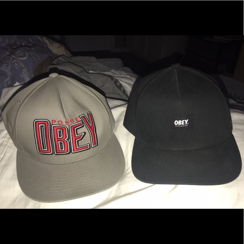 Adjustable Obey hats